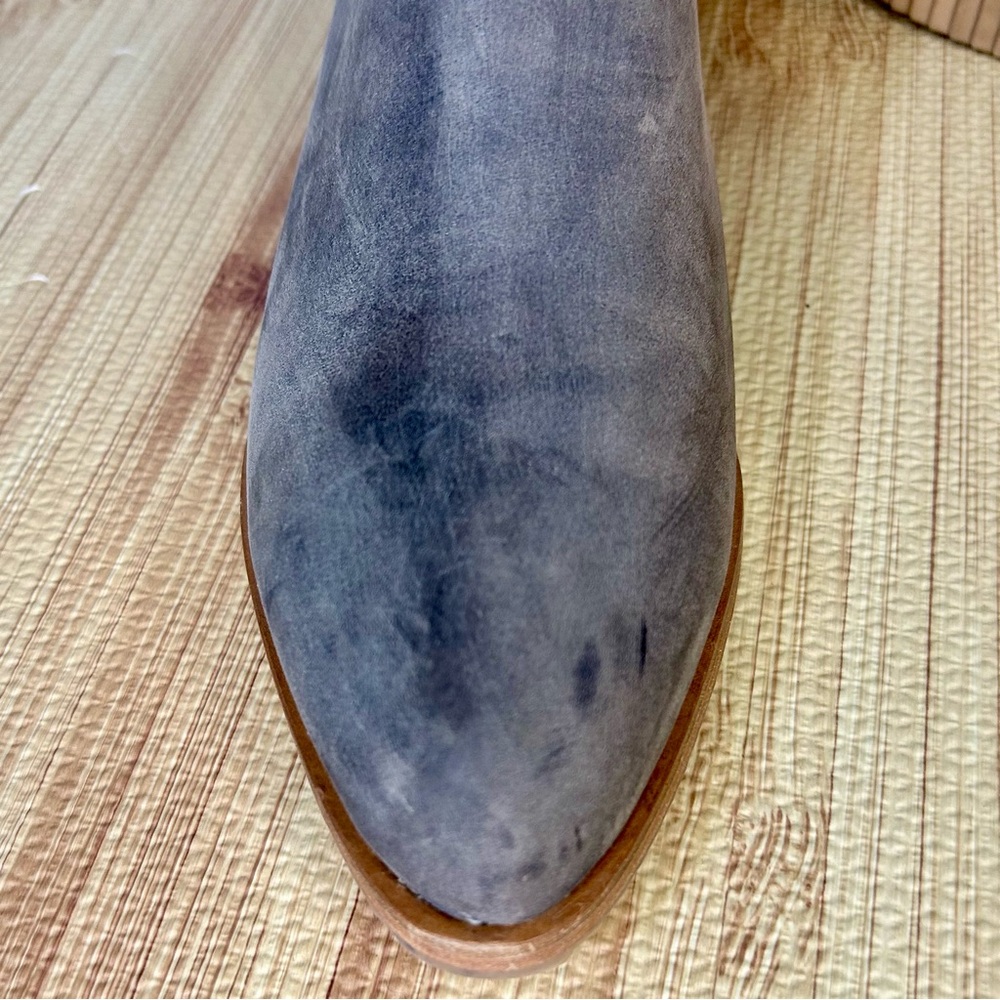 Nisolo Eva Everyday Chelsea Boot Grey Suede Leather Comfort Women’s Size 7.5 NEW - Picture 13 of 13